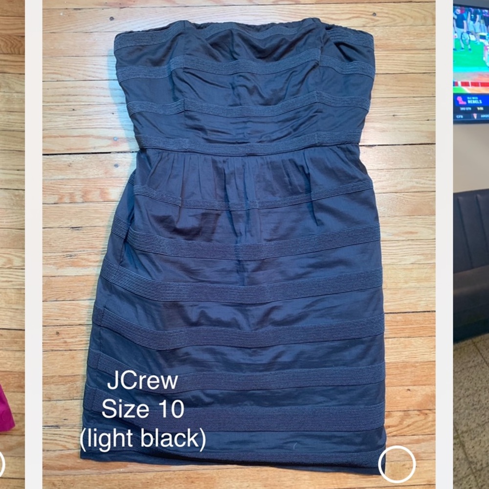 J Crew strapless 10